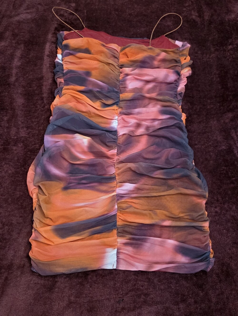 FASHION NOVA MADDIE RUCHED MINI DRESS - Picture 3 of 6